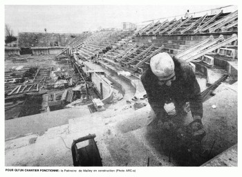 Rétro : construction et inauguration de la patinoire de Malley