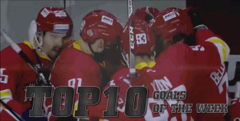 Les plus beaux goals, saves et charges de la semaine en KHL