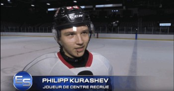 Reportage sur Philipp Kurashev à Québec