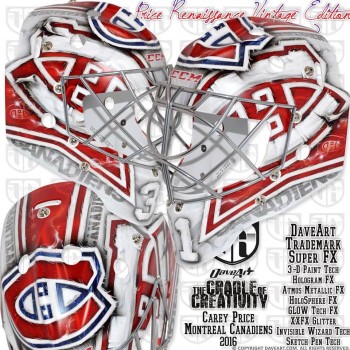 Le nouveau masque de Carey Price