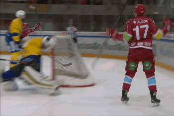 Pour la postérité : le premier but en LNA de Loic In-Albon