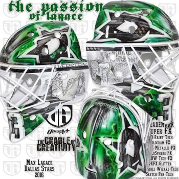 Le nouveau masque de Max Lagace