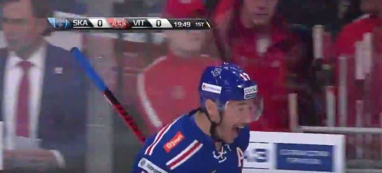 KHL : Ilya Kovalchuk marque après 11 secondes de jeu