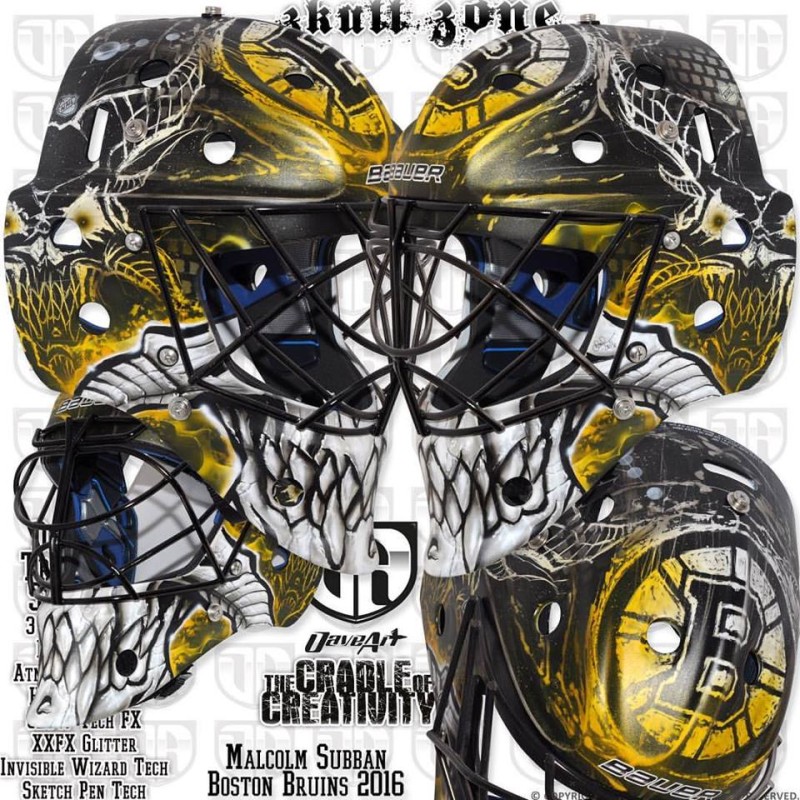 Le nouveau masque de Malcolm Subban