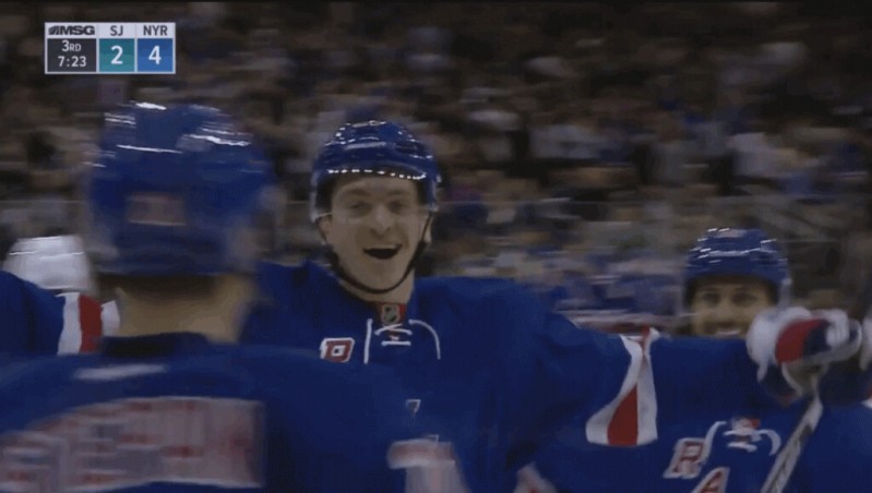 Un premier but en NHL pour Jimmy Vesey