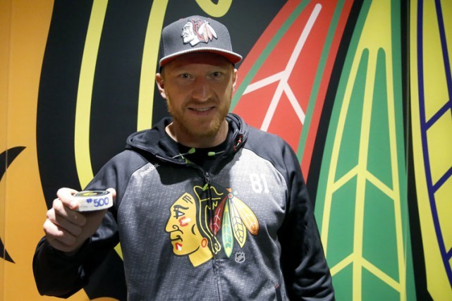 Un 500e but en NHL pour Marian Hossa