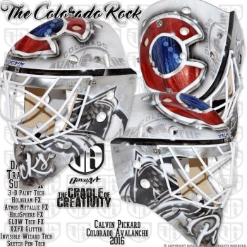 Le nouveau masque de Calvin Pickard