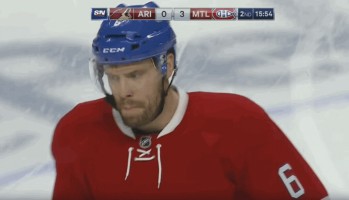 A (re)voir : premier but en championnat de Shea Weber avec le Canadien