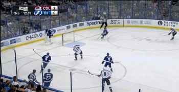 Ben Bishop n'est décidément pas verni par les rebonds