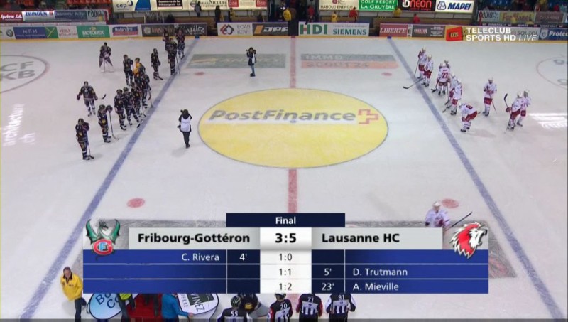 Gottéron perd le match, Ritola et Fritsche