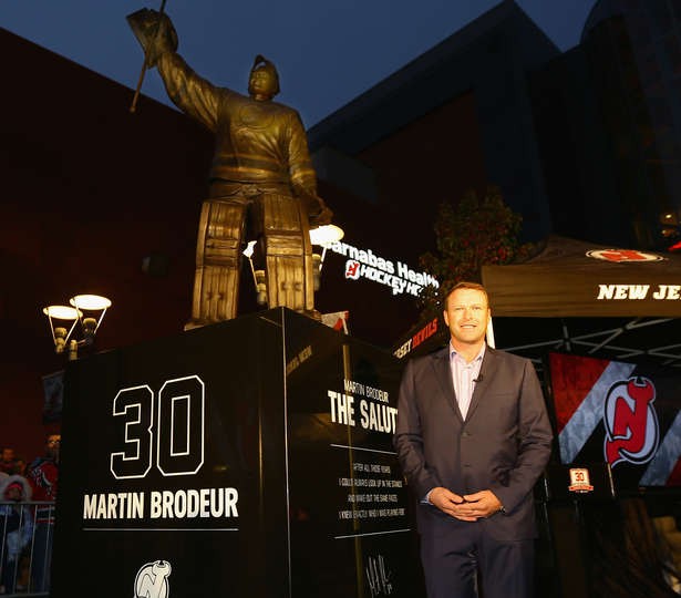La statue de Martin Brodeur inaugurée