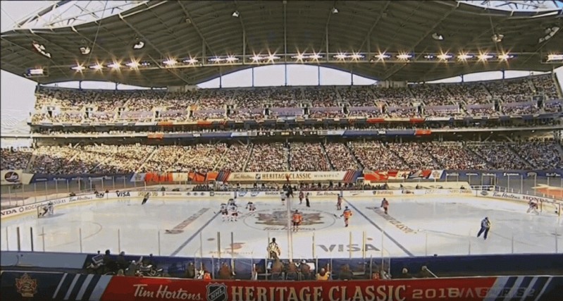 A revoir : Heritage Classic Edmonton Oilers vs Winnipeg Jets