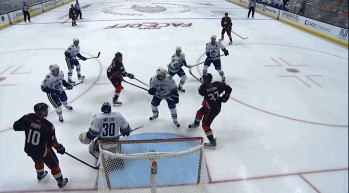 Un but gagnant tout en hauteur pour les Ducks