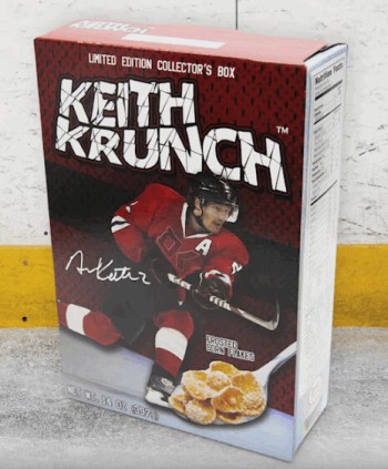 Duncan Keith présente... ses nouvelles céréales