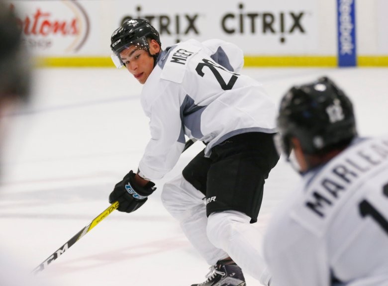 Interview de Timo Meier avant son premier match pro vendredi