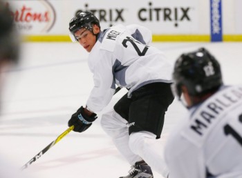 Interview de Timo Meier avant son premier match pro vendredi