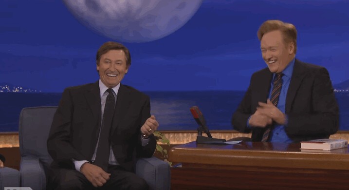 Wayne Gretzky invité de Conan O'Brien