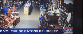 Un nouveau vol important de cannes de hockey