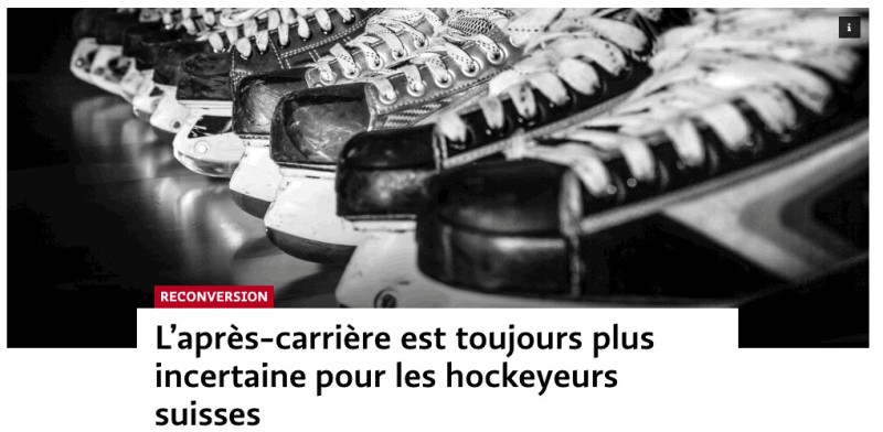 L’après-carrière est toujours plus incertaine pour les hockeyeurs suisses