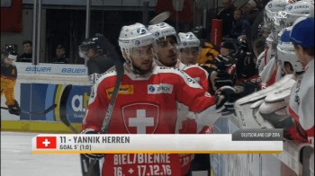 A revoir : 1er but en équipe de Suisse de Yannick Herren