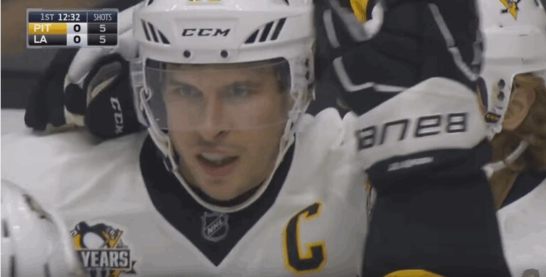 Le début de saison de Sidney Crosby en vidéo