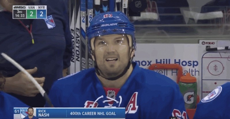 Un 400ème but en NHL pour Rick Nash