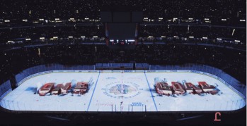 A voir : la superbe intro d'avant match des Blackhawks