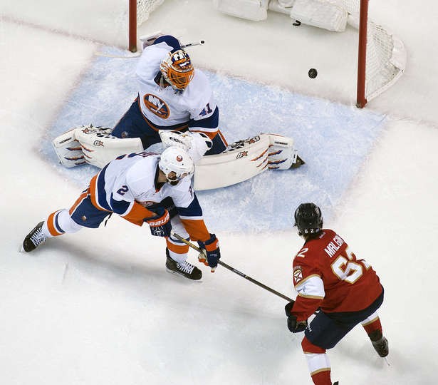 Denis Malgin offre la victoire aux Panthers en prolongation