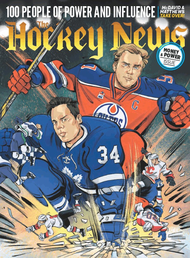 Auston Matthews et Connor McDavid sont déjà les personnes les plus puissantes du hockey, Marc Luthi fait son entrée dans le classement