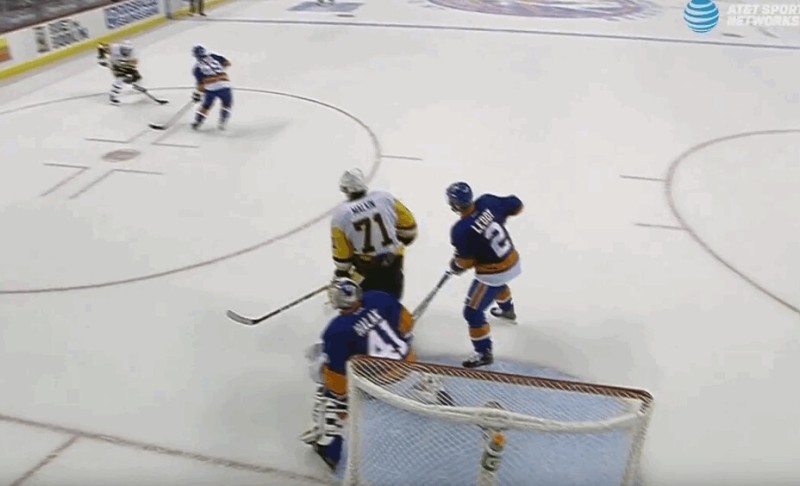 Un jeu magnifique de Sidney Crosby sur le but gagnant des Pens face aux Islanders