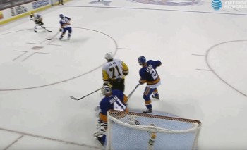 Un jeu magnifique de Sidney Crosby sur le but gagnant des Pens face aux Islanders