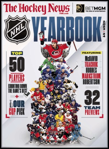 Une édition collector de The Hockey News