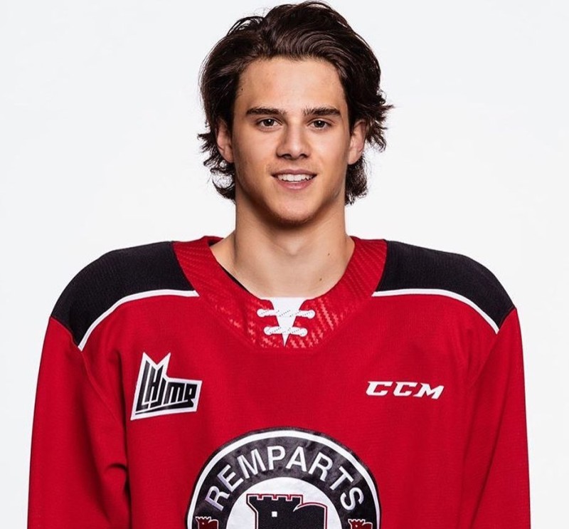 Théo Rochette sélectionné au 7e rang du repêchage de la LHJMQ