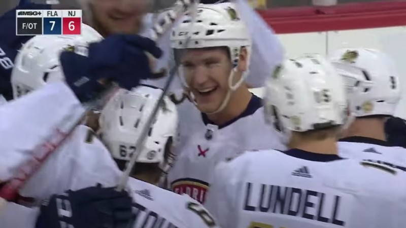 Marcus Sorensen s'amuse avec Brady Skjei et Henrik Lundqvist en infériorité numérique