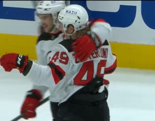 Le capitaine de l'équipe du Kenya a vécu son premier match de NHL