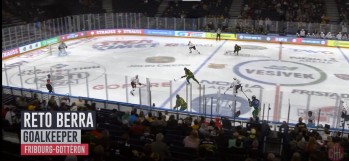 Les bandes des patinoires pourraient à l'avenir incorporer des horloges