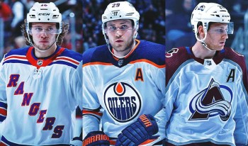 Les trois finalistes en lice pour le trophée Ted Lindsay