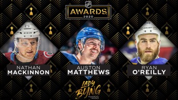 Les lauréats au trophée Lady Byng