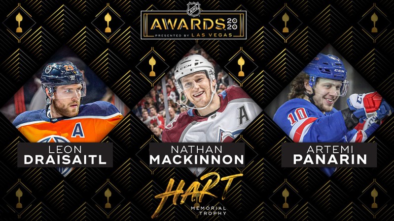 Les finalistes au Trophée Hart