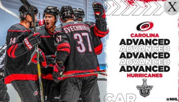 Les Hurricanes valident leur ticket pour les séries finales