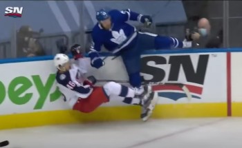 Dean Kukan blessé après une énorme charge de Kyle Clifford