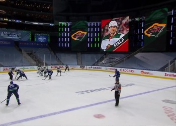 Les Canucks égalisent face au Wild malgré un doublé de Kevin Fiala