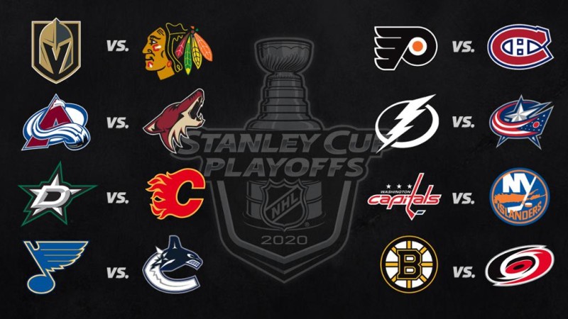 Affrontements et horaires du premier tour des séries de la Coupe Stanley