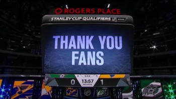 La NHL remercie les fans présents de le stade