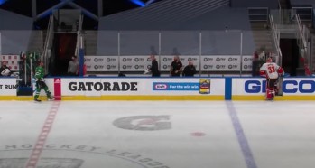 Guerre psychologique entre Tyler Seguin et David Rittich