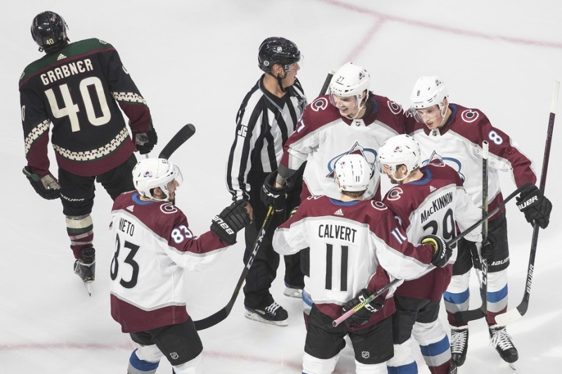 Les Hurricanes et les Blue Jackets au bord de l'élimination, Colorado s'amuse face à Phoenix
