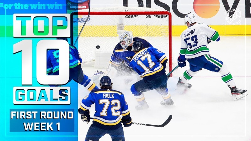 Les 10 plus beaux goals du premier tour des play-offs de NHL
