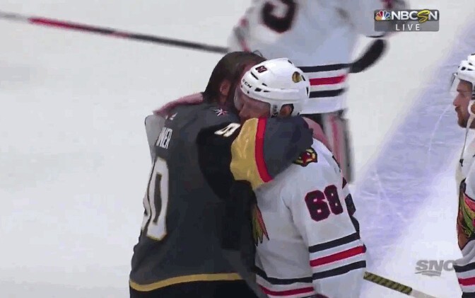 Un au revoir émouvant de Robin Lehner face à ses anciens coéquipiers