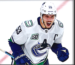 Bo Horvat rejoint une belle liste de buteurs en play-offs