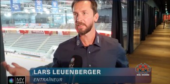 La direction du HC Bienne à l'interview